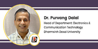 Dharmsinh Desai University HOD (EC) - Dr. Purvang Dalal Interview